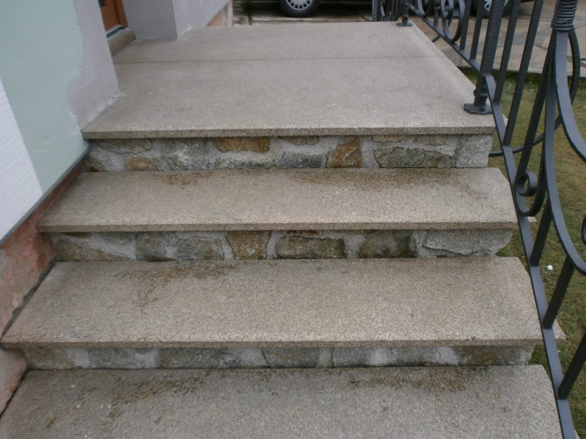 kamenné schody - cena